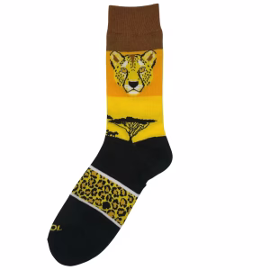 cheetah socks
